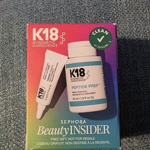K18 Peptide Prep Detox Shampoo and Mask Set NIB